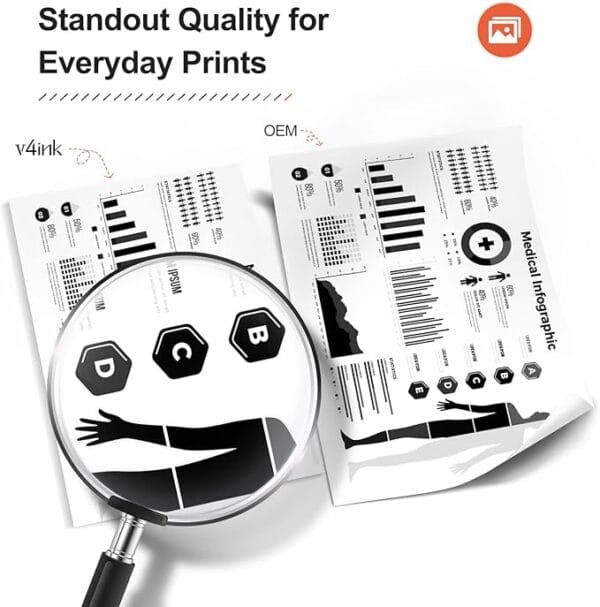 Compatible for HP 05A Toner Cartridge Black for HP P2035 P2035n P2055dn P2055 P2055d, Pro 400 m401n m401dne m401dw MFP M425dn M425dw Printer - Image 3