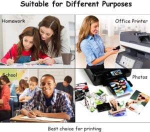 Remanufactured 122XL Ink Cartridges Combo Pack 1 Black 1 Tri-Color Replacement Ink Cartridges for HP122 122XL Deskjet 1000 1010 1011 Envy 4500 4501 4502 Officejet 2620 2621 2622 Printer - Image 2