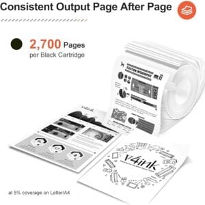 Compatible for HP 05A Toner Cartridge Black for HP P2035 P2035n P2055dn P2055 P2055d, Pro 400 m401n m401dne m401dw MFP M425dn M425dw Printer - Image 4