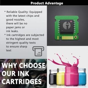 Compatible 446 ink Cartridge for Canon Printer - Image 4