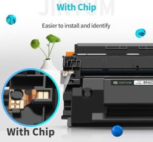 Compatible 89A CF289A Toner Cartridge for HP Enterprise M507 M507dn M507dng M507n M507x MFP M528 M528dn M528f M528c M528z Printer (Black, 1-Pack) - Image 3