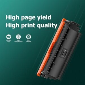 Compatible 507A CE400A High Yield Toner Cartridge for MFP M575dn MFP M575f M551dn M551n M551xh MFP M570dn Series Printer (1 Black, 1-Pack) - Image 4