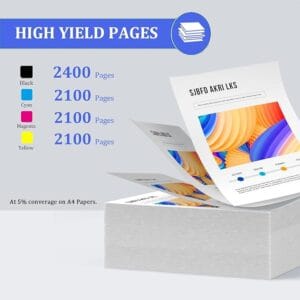 Compatible for HP 415A W2032A Yellow Toner Cartridge, Quality Toner for HP Color Pro M454 M479 Series - Image 3