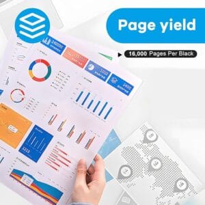 Compatible TN217 Toner for Konica Minolta Bizhub 223 283 Printer (1-Pack, Black) - Image 4