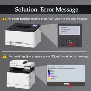 Compatible 216A W2410A W2411A W2413A W2412A Toner Cartridges Work for HP Laserjet Pro M155a M155nw M155dw M182nw M182n M183fw Printers - Image 2