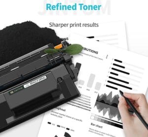 Compatible 89A CF289A Toner Cartridge for HP Enterprise M507 M507dn M507dng M507n M507x MFP M528 M528dn M528f M528c M528z Printer (Black, 1-Pack) - Image 4