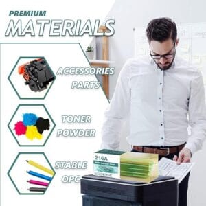 Compatible 216A W2410A Black Cartridges Compatible for HP Laserjet Pro M155a M155nw M155dw M182nw M182n Printers,1 Pack - Image 5