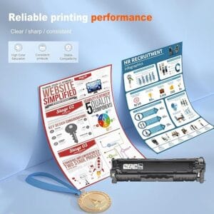 Compatible 312A CF382A) Yellow Toner Cartridge For MFP M476DW PRO MFP M476NW PRO M476 PRO M476DN - Image 4