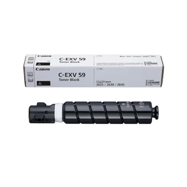 Canon 2625, 2630 Original Black Toner Cartridge C-EXV 59 - Image 1