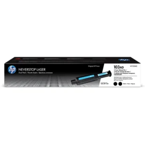 HP W1103AD Original Black Dual Pack Toner Cartridge 103AD