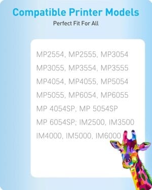 Ricoh MP-6054/55SP/55ASP Black Generic Toner - Image 2