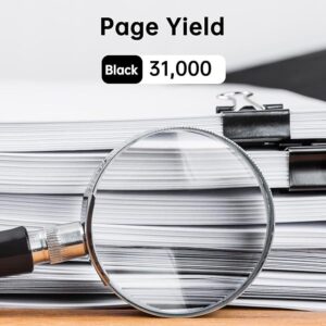 MP C4502 C5502 Black Toner Cartridge 1 Pack, 841751 Compatible with Ricoh Aficio/Savin/Lanier MP C4502 C4502A C5502A C5502 Printer | 31,000 Pages - Image 6