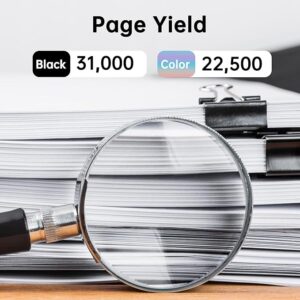 MP C4502 C5502 Magenta Toner Cartridge 1 Pack, 841753 Compatible with Ricoh Aficio/Savin/Lanier MP C4502 C4502A C5502A C5502 Printer | 22,500 Pages - Image 3