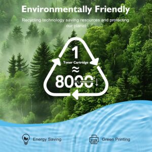 High Yield Replacement for Ricoh IM3000/C3500 Black 19,000 pages Toner Cartridge 842251 for Ricoh Lanier Savin IM C3000 IM C3500 Printers - Image 6